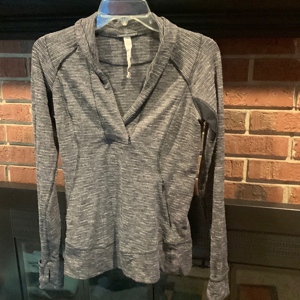 Lululemon Half Zip Pullover Womens 6 Gray